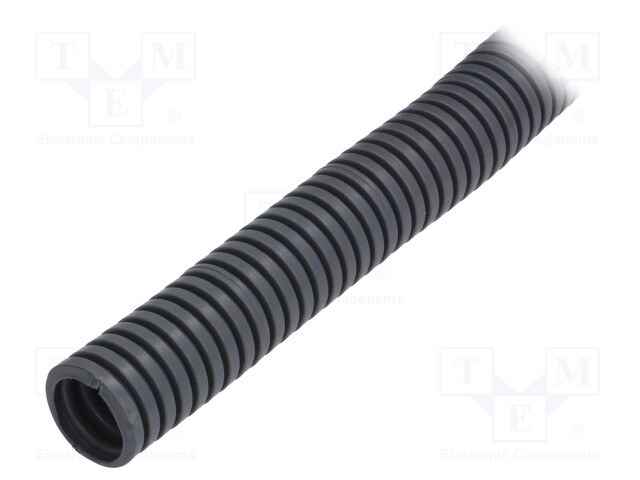 Protective tube; ØBraid : 16mm; dark grey; L: 50m; -25÷60°C