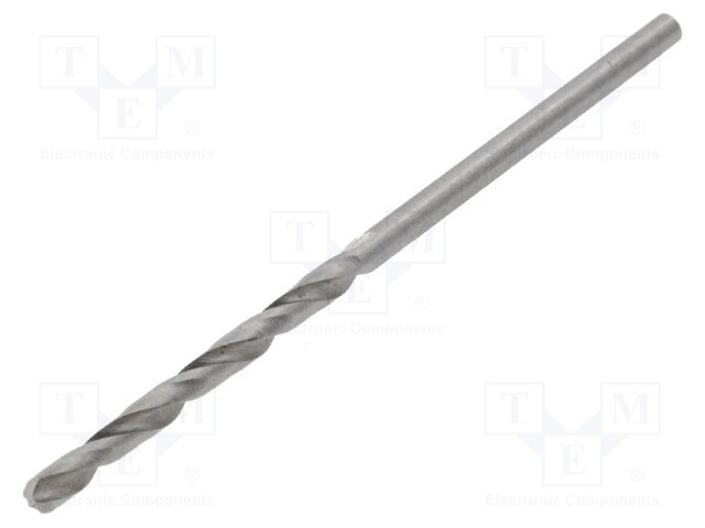 Drill bit; for metal; Ø: 1.8mm; HSS; Features: hardened