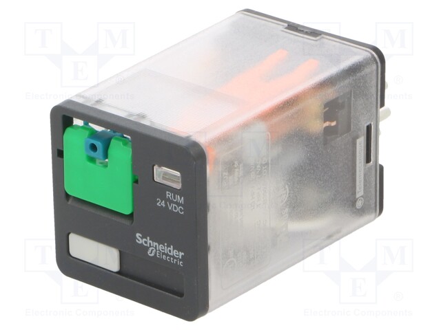 Relay: electromagnetic; 3PDT; Ucoil: 24VDC; 10A/250VAC; 10A/28VDC