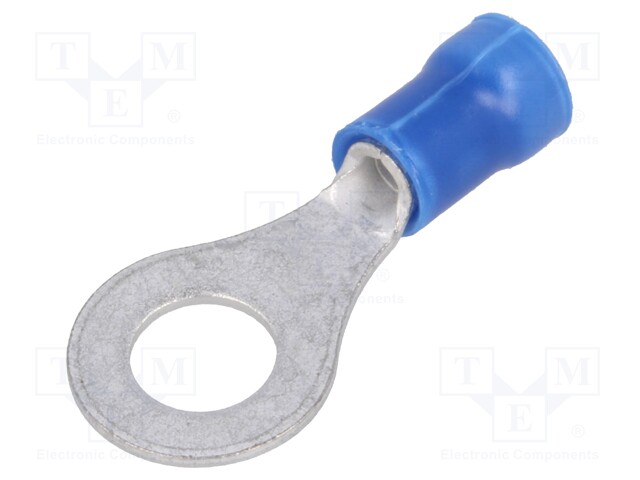 Ring terminal; M6; Ø: 6.35mm; 1.04÷2.62mm2; crimped; for cable