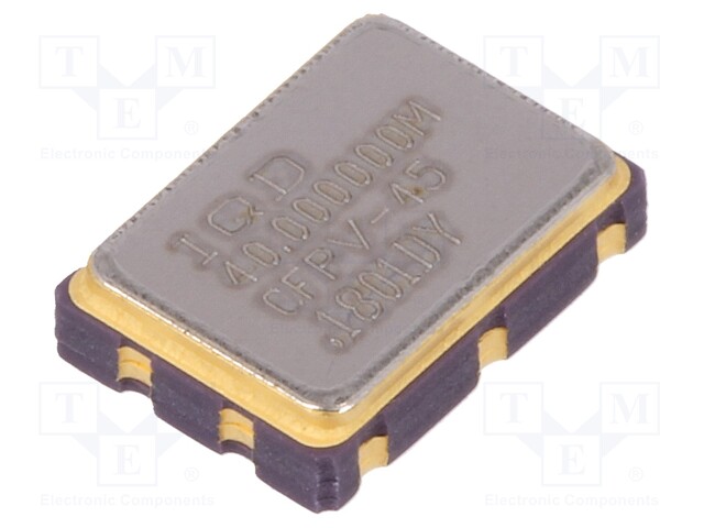 Generator: VCXO; 40MHz; SMD; 3.3V; ±100ppm; 0÷70°C; 7x5x1.7mm