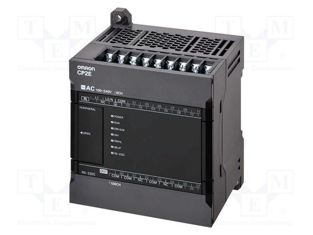 Module: PLC programmable controller; OUT: 8; IN: 12; OUT 1: relay