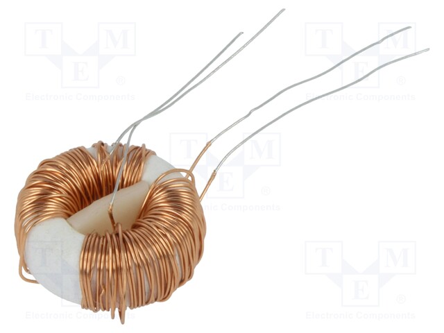 Inductor: wire; THT; 4.7mH; 250mA; 900mΩ; 230VAC; 12x5mm; -20÷+50%