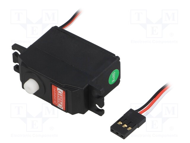 Motor: servo; 4.8÷6VDC; mini; analogue; 26g; 35.5x15x29mm; plastic