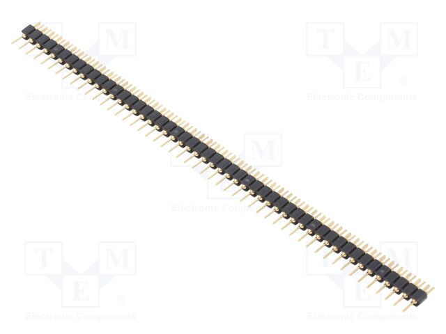 Adapter; pin strips; PIN: 50; straight; 2.54mm; THT,soldering; 1x50