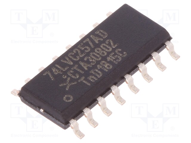 IC: digital; 3-state,multiplexer; Channels: 4; IN: 2; SMD; SO16