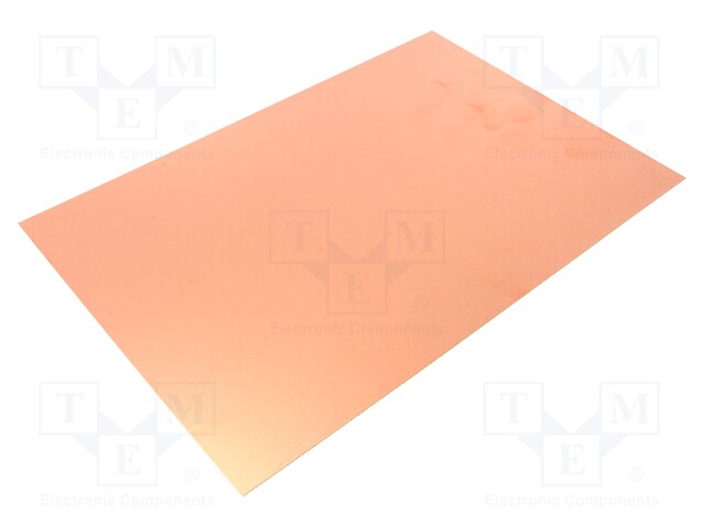 Laminate; FR4; 0.6mm; L: 233mm; W: 160mm; Coating: copper