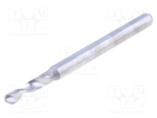 Drill bit; PCB; Ø: 2.45mm; L: 38.2mm; 1/8" (3,175mm)