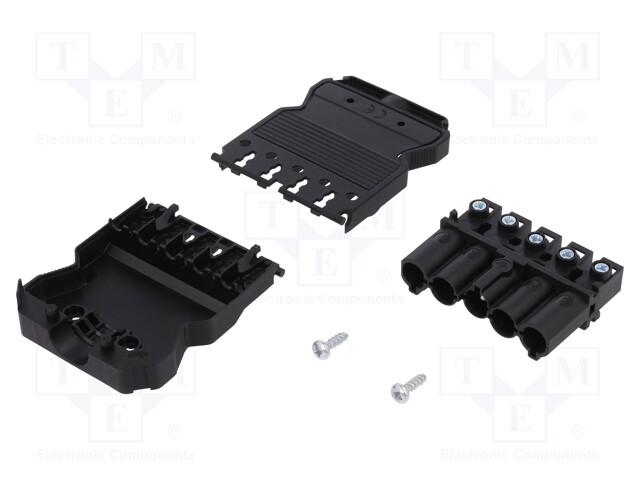 Connector: pluggable terminal block; screw terminal; male; GST18