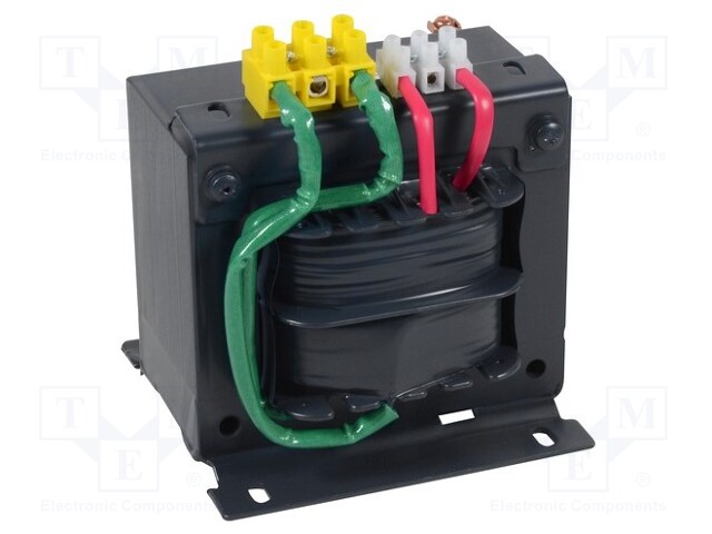 Transformer: mains; 500VA; 500VAC; 24V; Leads: terminal block; IP00
