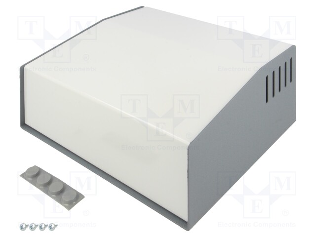 Enclosure: desktop; 500; X: 190mm; Y: 178mm; Z: 96mm; aluminium,steel