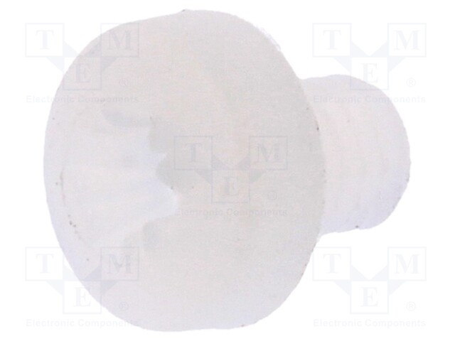 Screw; M3x4; 0.5; Head: cheese head; Pozidriv; 0,8mm; polyamide