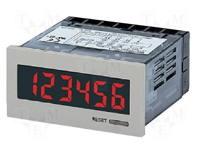 Counter: electronical; progressive/reversing; LCD; time/pulses