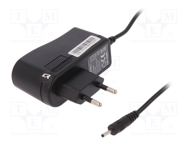 Power supply: switched-mode; 5VDC; 2.1A; Out: 2,5/0,7; 10.5W; 1.4m