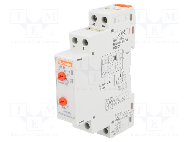 Module: level monitoring relay; conductive fluid level