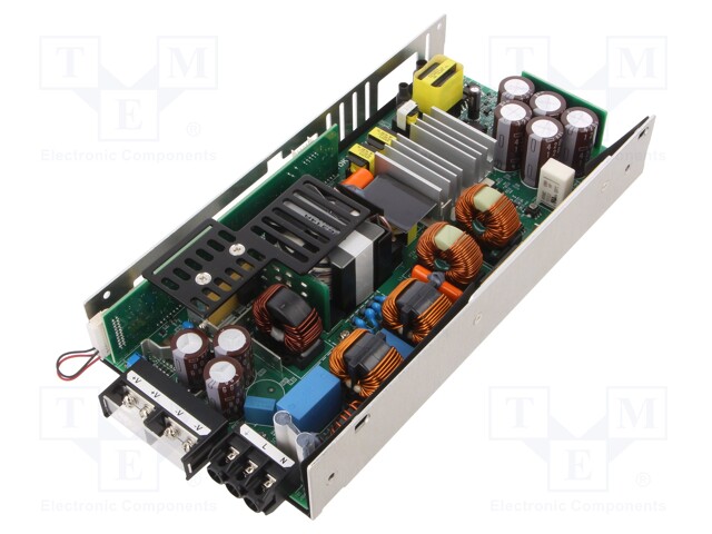 Power supply: switched-mode; modular; 600W; 48VDC; 3.1A; OUT: 1