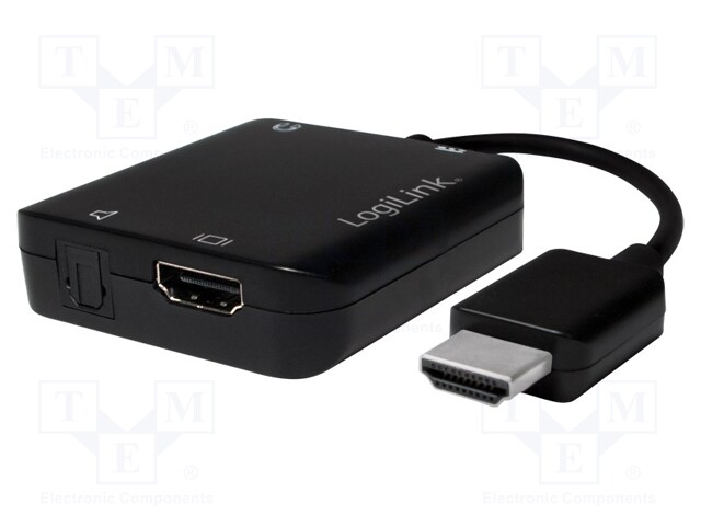 Converter; HDCP 1.4,HDMI 1.4; Colour: black