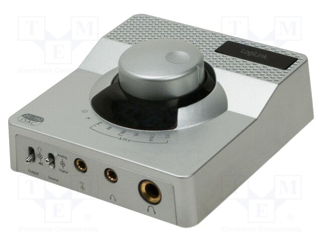 External audio amplifier; black and silver; USB 1.1,USB 2.0