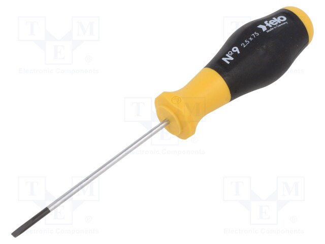 Screwdriver; slot; 2,5x0,4mm