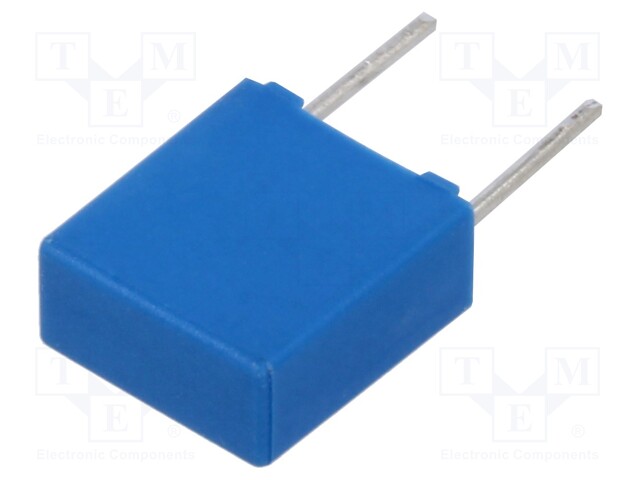 Capacitor: polyester; 470nF; 40VAC; 63VDC; 5mm; ±10%; 3.5x8x7.2mm