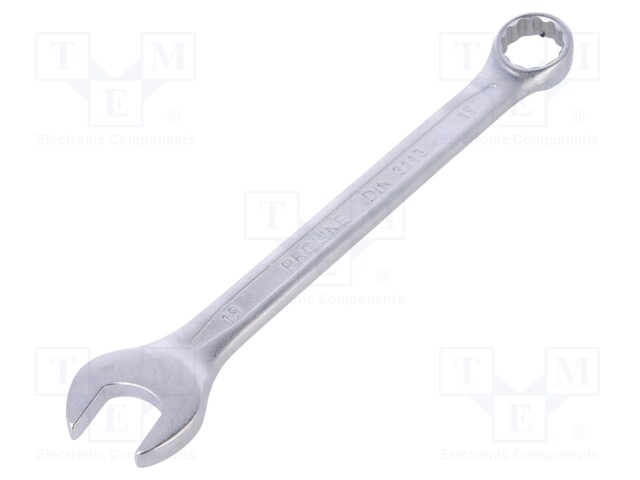 Key; combination spanner; 19mm; Overall len: 228mm; DIN 3113