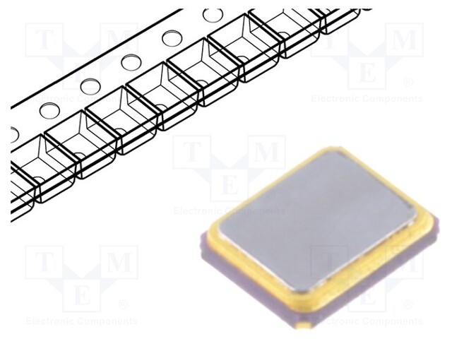 Resonator: quartz; 24MHz; ±50ppm; 18pF; SMD; 2.6x2.1x0.6mm