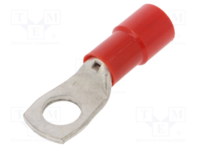 Tip: ring tube; M12; Ø: 13mm; 35mm2; crimped; for cable; insulated