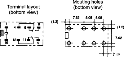 Relay: electromagnetic; DPDT; Ucoil: 24VDC; 0.5A/125VAC; 1A/24VDC