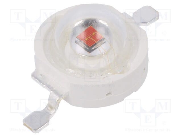 Power LED; EMITER; amber; Pmax: 3W; 587-597nm; 99.6÷113.6lm; 130°