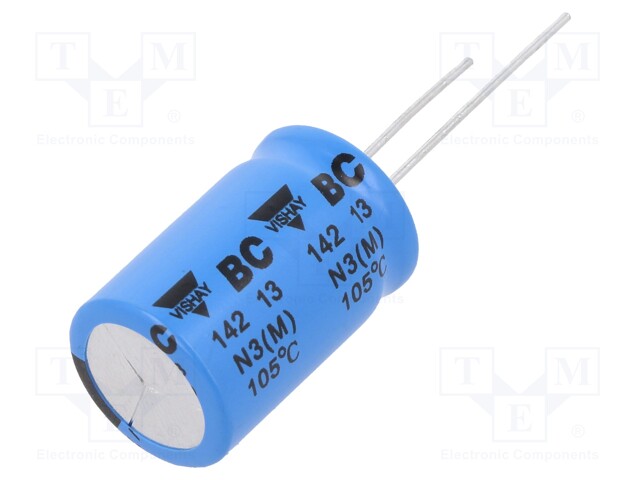 Capacitor: electrolytic; 2.2mF; 35VDC; Ø16x25mm; Pitch: 7.5mm; ±20%