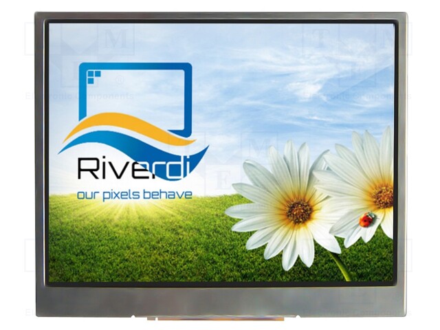 Display: TFT; 3.5"; 320x240; Illumin: LED; Dim: 76.9x63.9x6.55mm