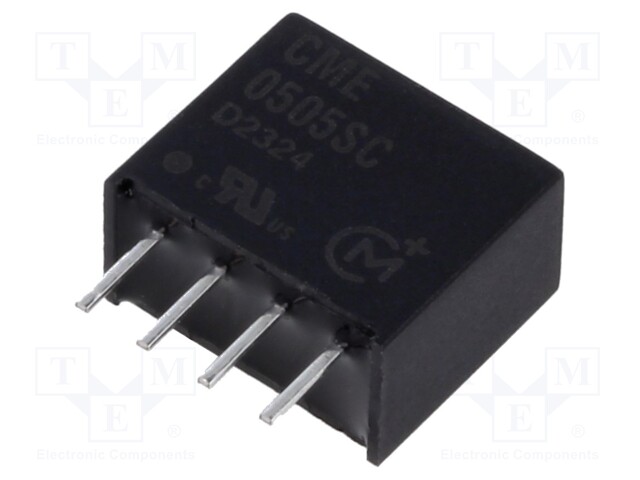 Isolated Board Mount DC/DC Converter, ITE, 1 Output, 750 mW, 5 V, 150 mA