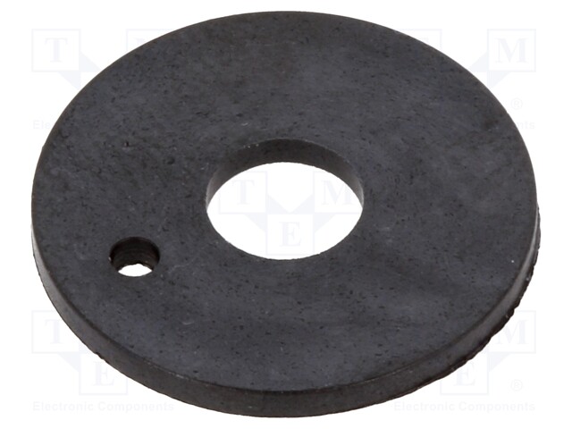 Bearing: thrust washer; Øout: 20mm; Øint: 6mm; iglidur® X; black