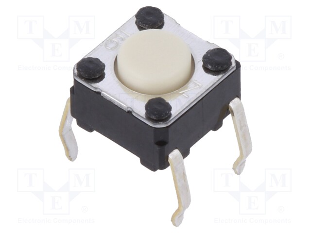 Microswitch TACT; SPST-NO; Pos: 2; 0.05A/24VDC; THT; none; 980mN