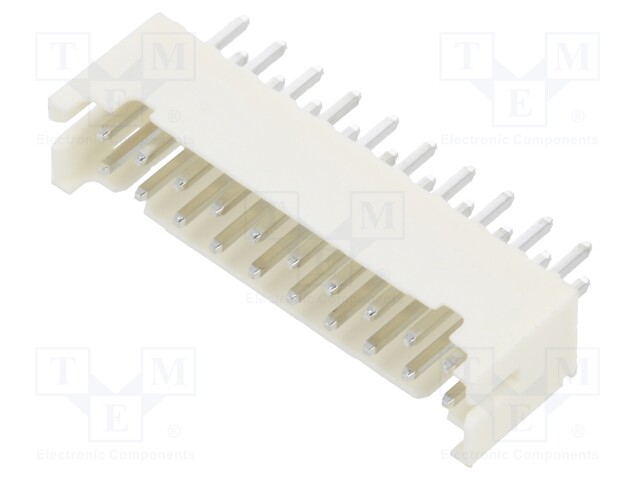 Socket; wire-board; male; 2mm; PIN: 20; THT; 100V; 2A; straight