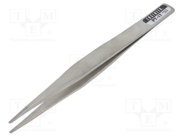 Tweezers; Tweezers len: 125mm; universal; Blades: straight