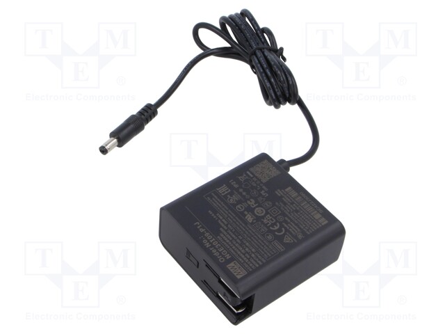 Power supply: switched-mode; plug; 9VDC; 3.33A; 30W; Out: 5,5/2,1