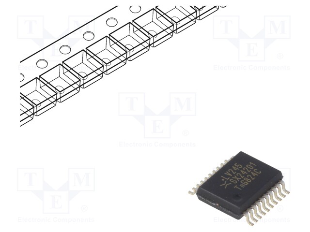 IC: digital; 3-state,bus transceiver; Channels: 8; SMD; SSOP20