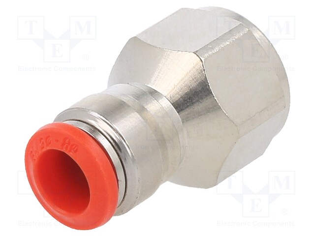 Push-in fitting; straight; 3/8"; -0.99÷20bar; 8mm