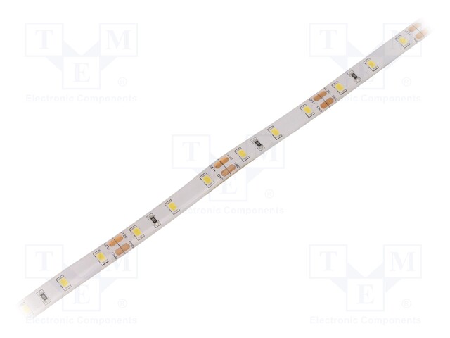 LED tape; white cold; LED/m: 60; SMD; 2835; 12V; 8mm; in gel; IP65