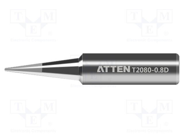 Tip; chisel; 0.8mm; for  ST-2080D soldering iron