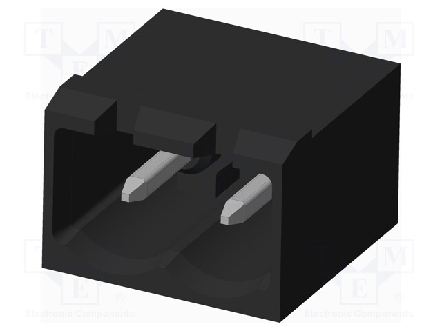 Connector: pluggable terminal block; socket; male; on PCBs