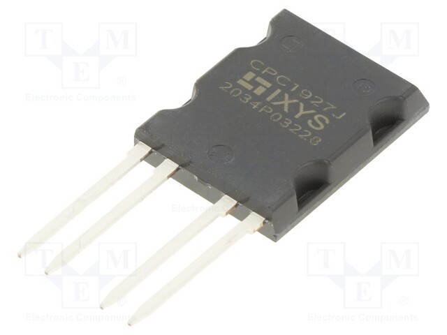 Relay: solid state; SPST-NO; Icntrl max: 100mA; 2.7A; max.250VAC