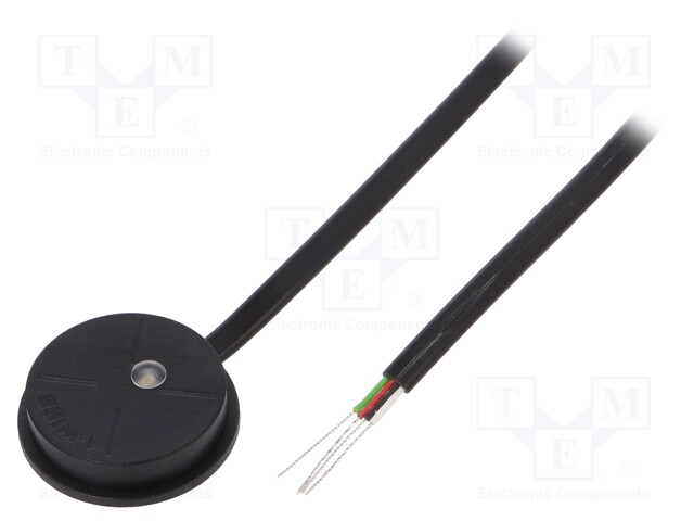 RFID reader; 34x7.8mm; 1-wire; 12V; f: 125kHz; Range: 40mm; UNIQUE