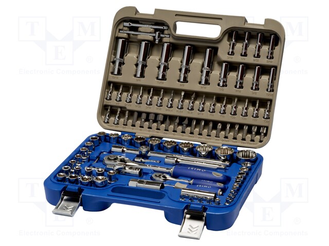 Wrenches set; 12-angles,6-angles,socket spanner; 103pcs.