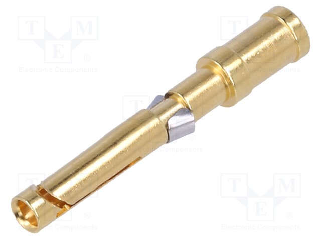 Contact; female; 2.5mm2; 14AWG; gold-plated; crimped; bulk; 10A