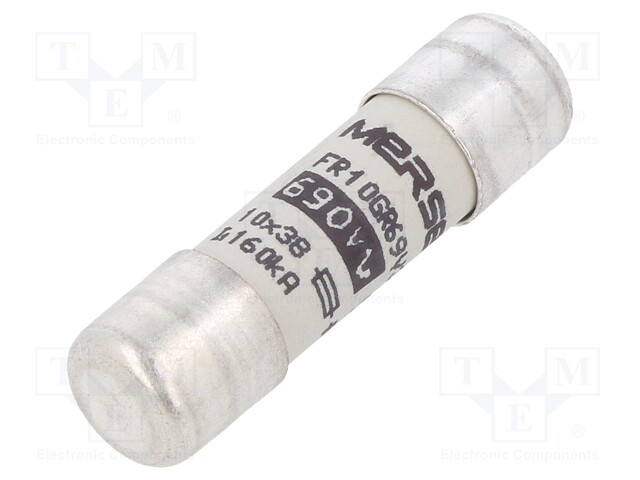 Fuse: fuse; gR,ultra rapid; 30A; 690VAC; 10x38mm