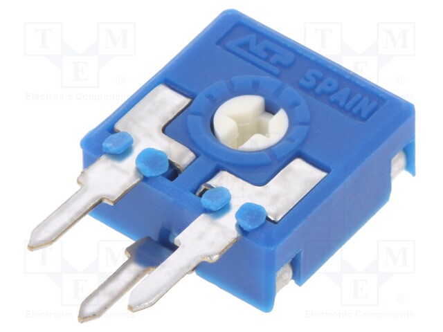 Potentiometer: mounting; single turn,vertical; 250Ω; 0.15W; ±20%