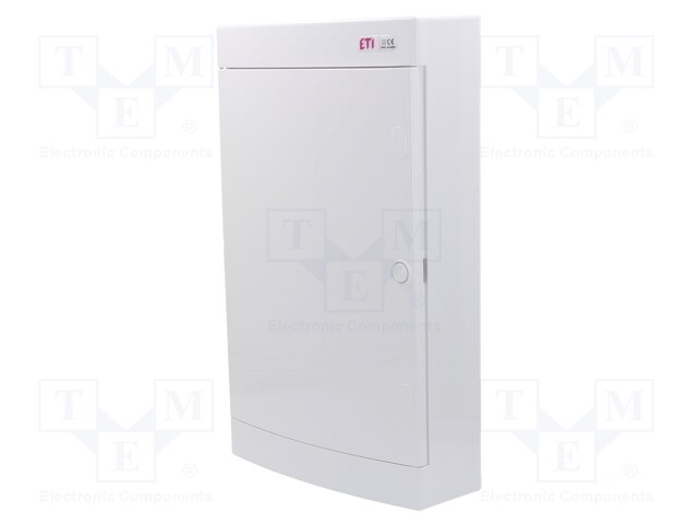 Enclosure: for modular components; IP40; white; No.of mod: 36