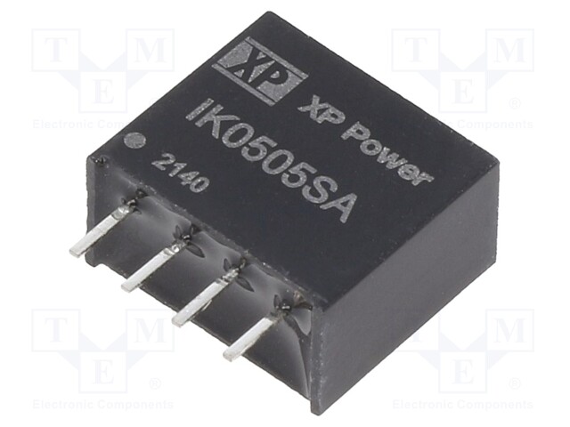 Converter: DC/DC; 250mW; Uin: 5V; 5VDC; Iout: 50mA; SIP; 1.4g; 80kHz